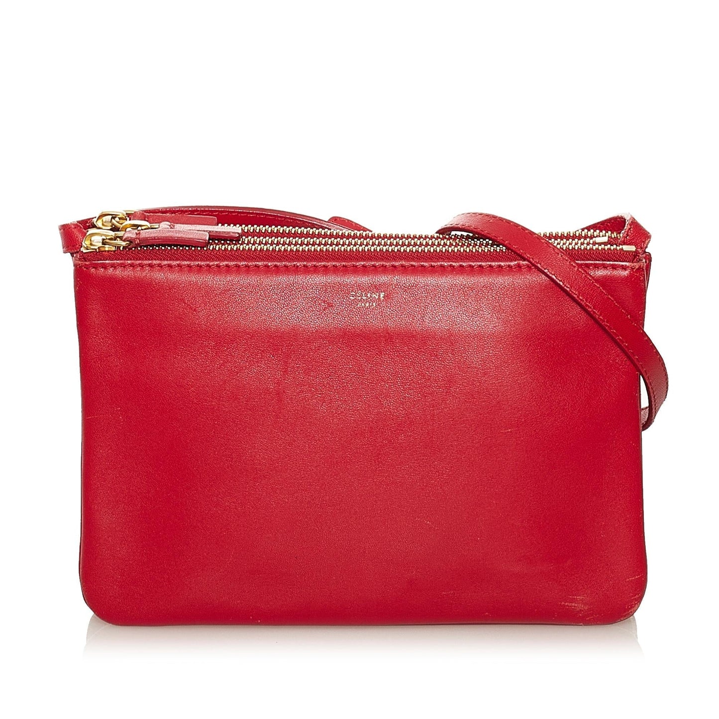 Celine Trio Small Leather Crossbody Bag (MLB-35563)