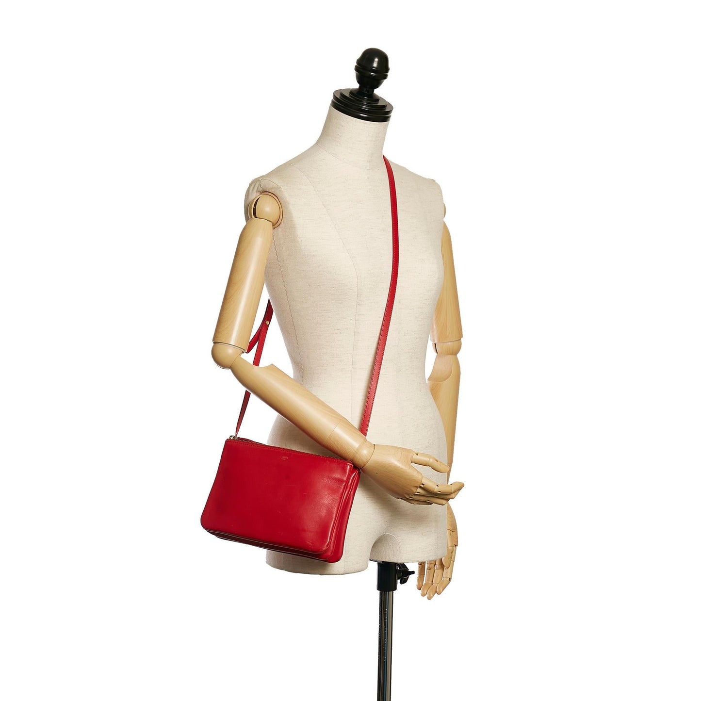 Celine Trio Small Leather Crossbody Bag (MLB-35563)