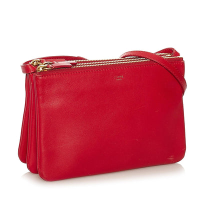 Celine Trio Small Leather Crossbody Bag (MLB-35563)