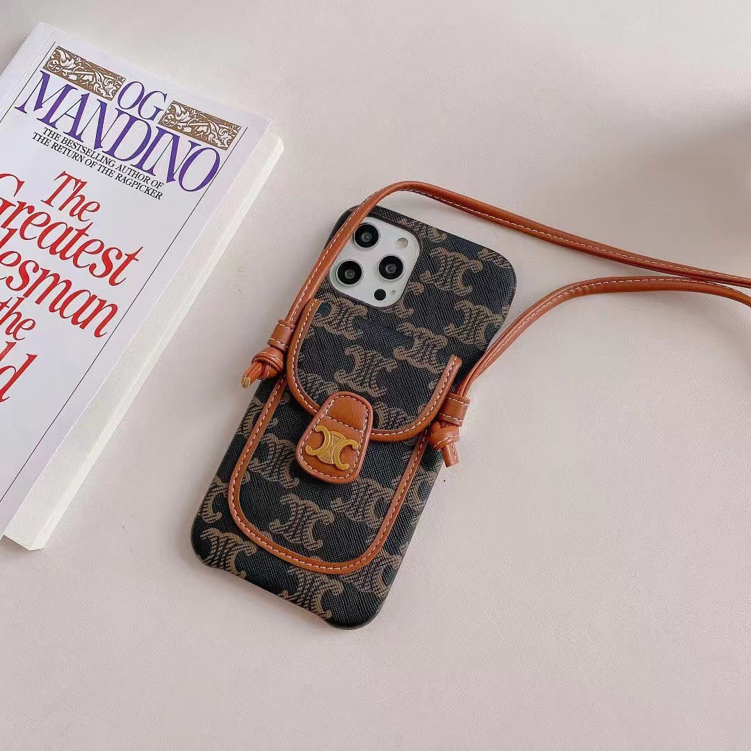 Luxury CrossBody iPhone Case for iPhone 11 12 13 14 Pro Max
