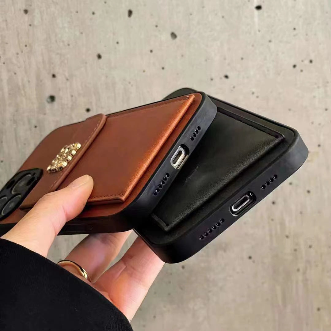 Loewe iPhone Case Card Holder Leather For iPhone