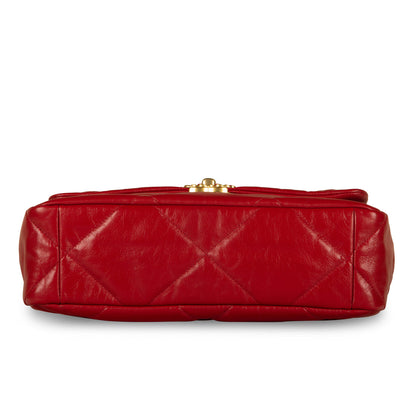 Chanel Chanel 19 Lambskin Gold Shoulder Bag Style 22