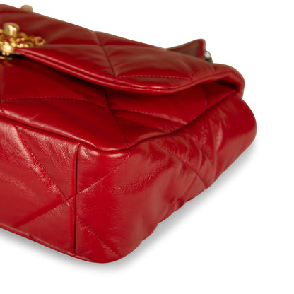 Chanel Chanel 19 Lambskin Gold Shoulder Bag Style 23