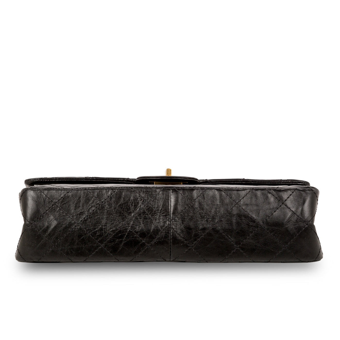 Chanel Classic Flap Calfskin Black Shoulder Bag Style 17