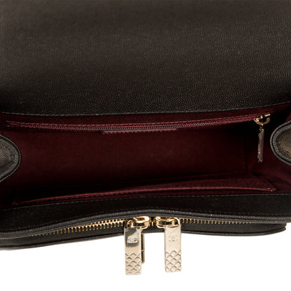 Chanel Timeless Caviar Black Shoulder Bag Caviar