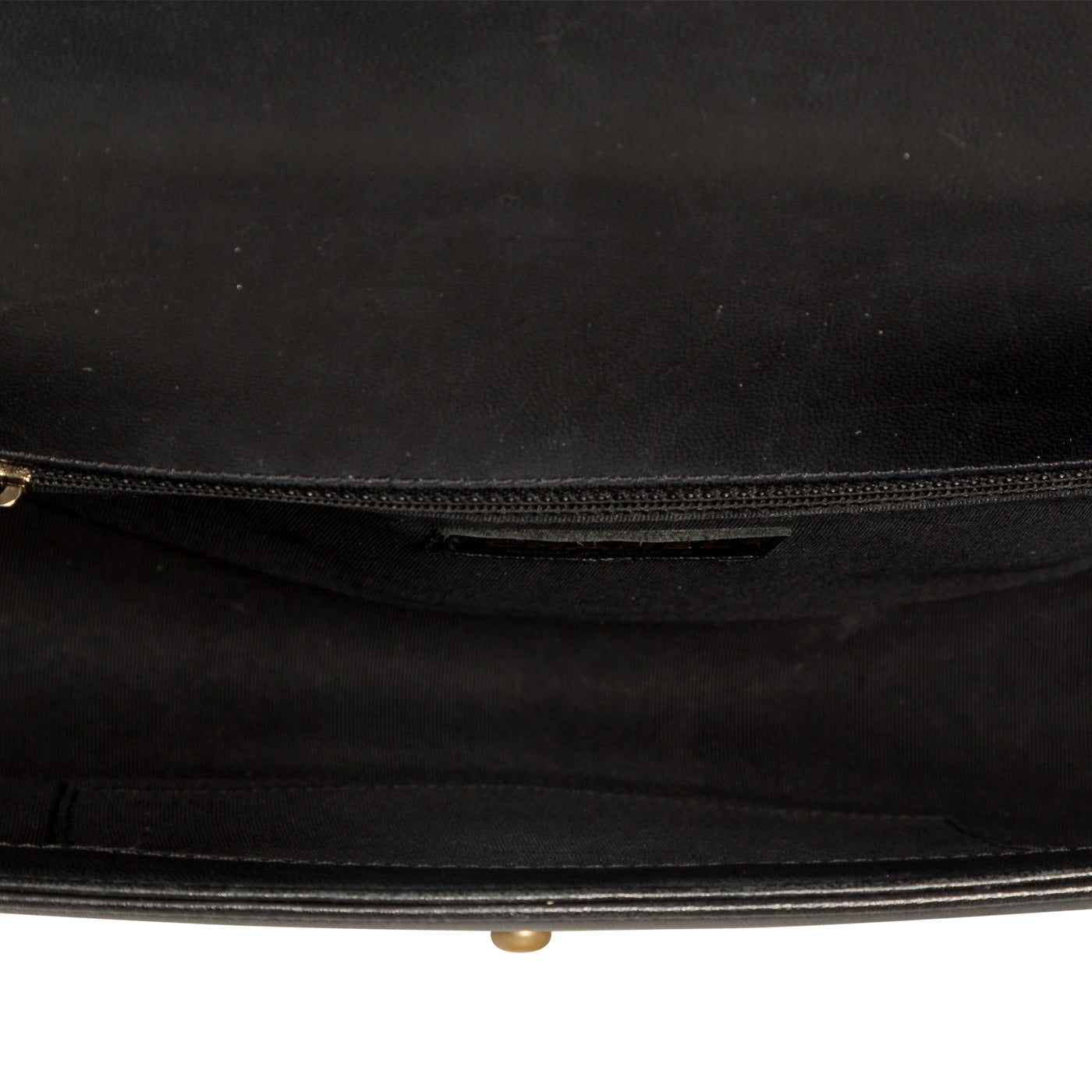 Chanel Boy Bag Lambskin Black Shoulder Bag Style 5
