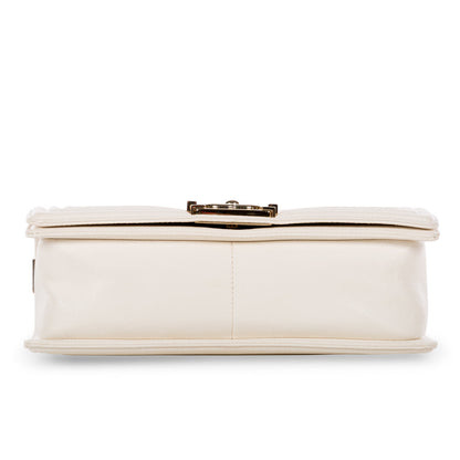 Chanel Boy Bag Caviar Gold Shoulder Bag Style 5