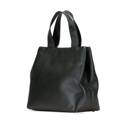 Chanel Cc Calfskin Turnlock Tote