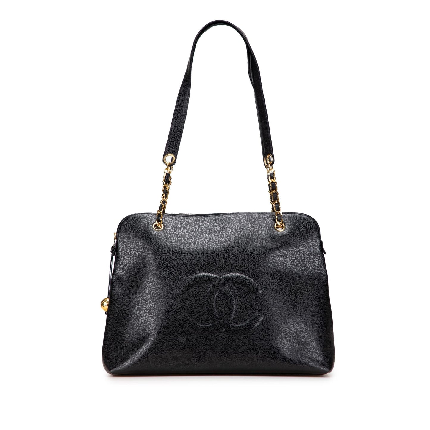 Chanel Gabrielle Caviar Black Tote Bag Style 3