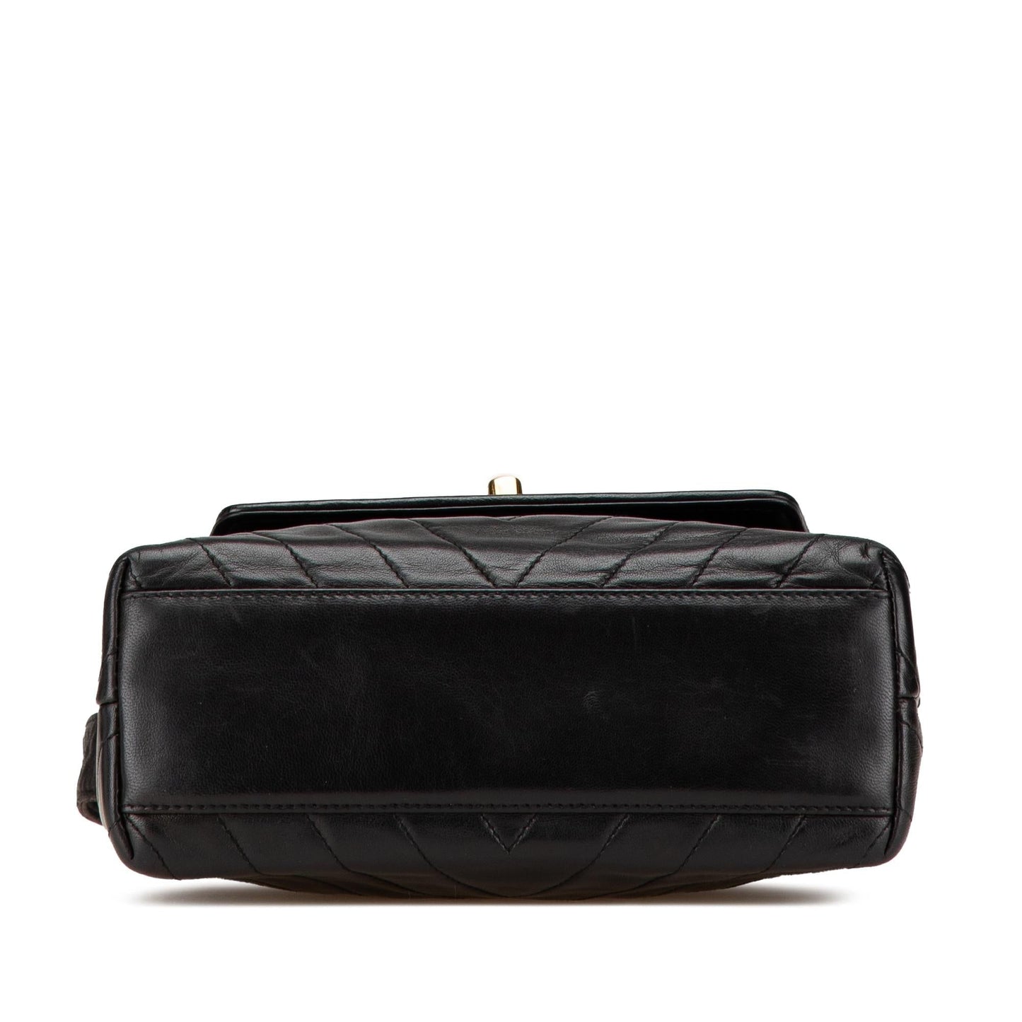 Chanel Gabrielle Lambskin Black Shoulder Bag Style 63
