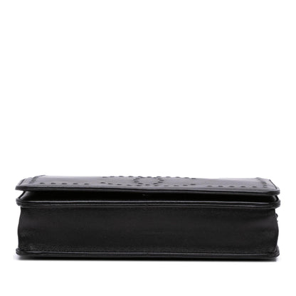 Chanel Gabrielle Lambskin Black Crossbody Style 4