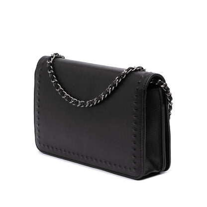 Chanel Gabrielle Lambskin Black Crossbody Style 4
