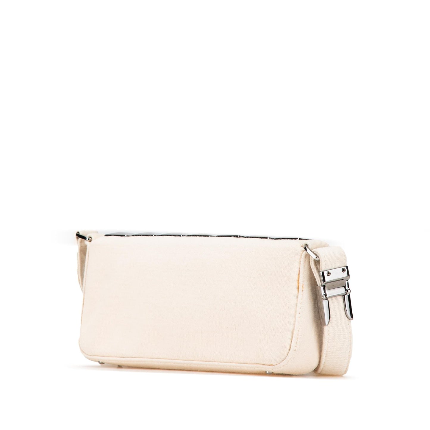 Chanel Cc Jersey Pyramid Stud Flap