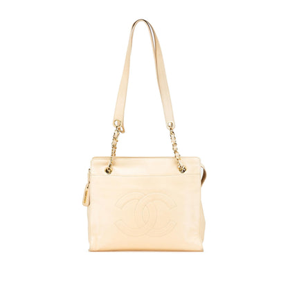 Chanel Gabrielle Lambskin Brown Tote Bag Style 2