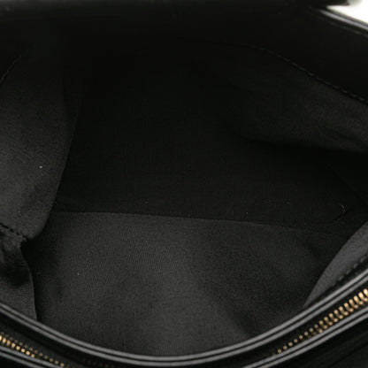Chanel Cc Lambskin Tortoise Handle Tote