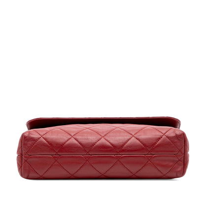 Chanel Cc Quilted Calfskin In The Business Flap