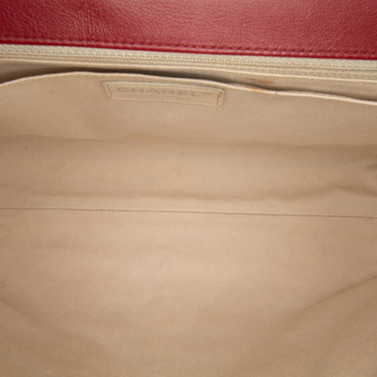 Chanel Cc Quilted Calfskin In The Business Flap