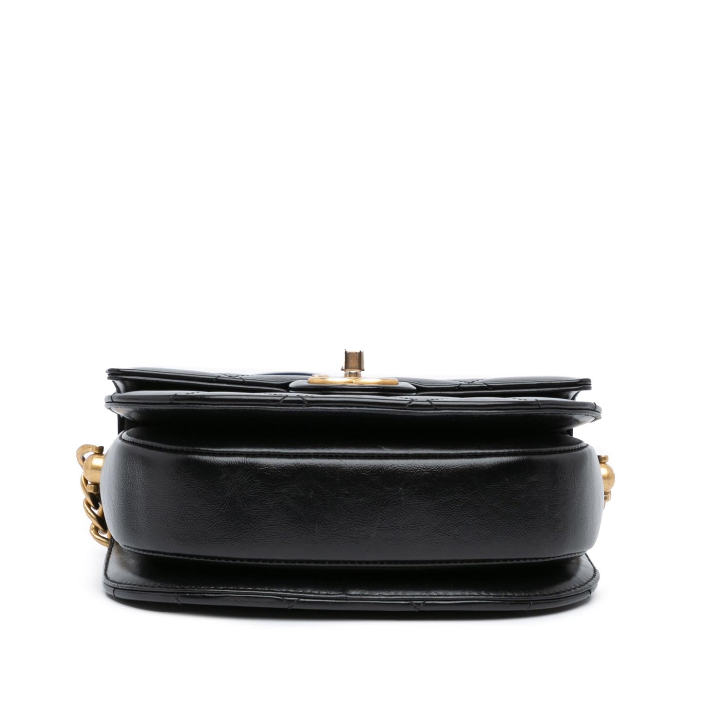 Chanel Gabrielle Calfskin Black Shoulder Bag Style 3