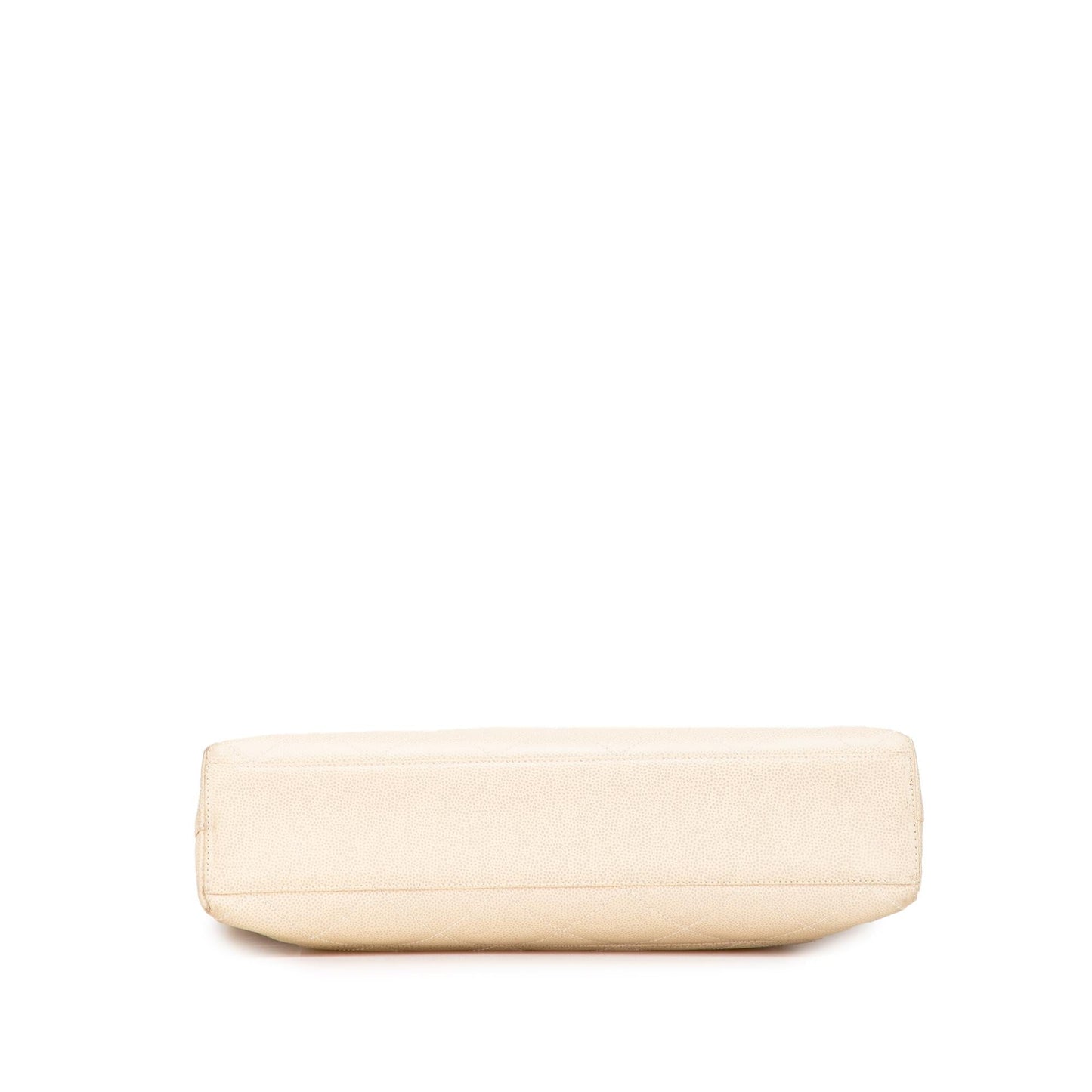 Chanel Cc Quilted Caviar Bekko Chain Tote