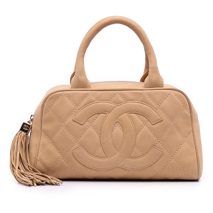 Chanel Gabrielle Caviar Brown Shoulder Bag Style 2