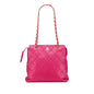 Chanel Cc Quilted Caviar Chain Tote