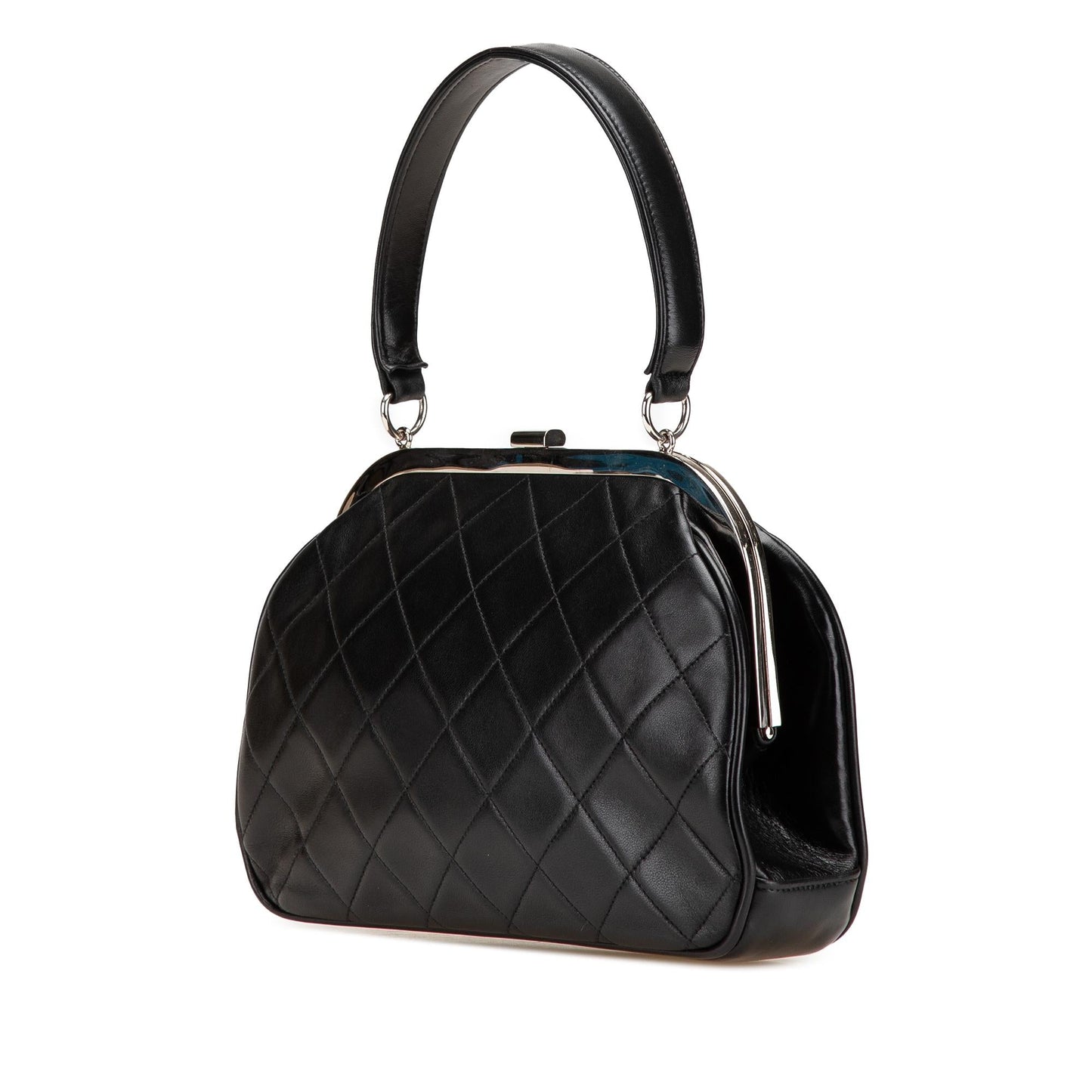Chanel Gabrielle Lambskin Black Shoulder Bag Style 66