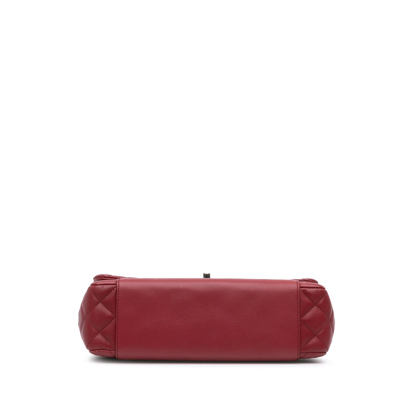 Chanel Cc Quilted Lambskin Single Flap