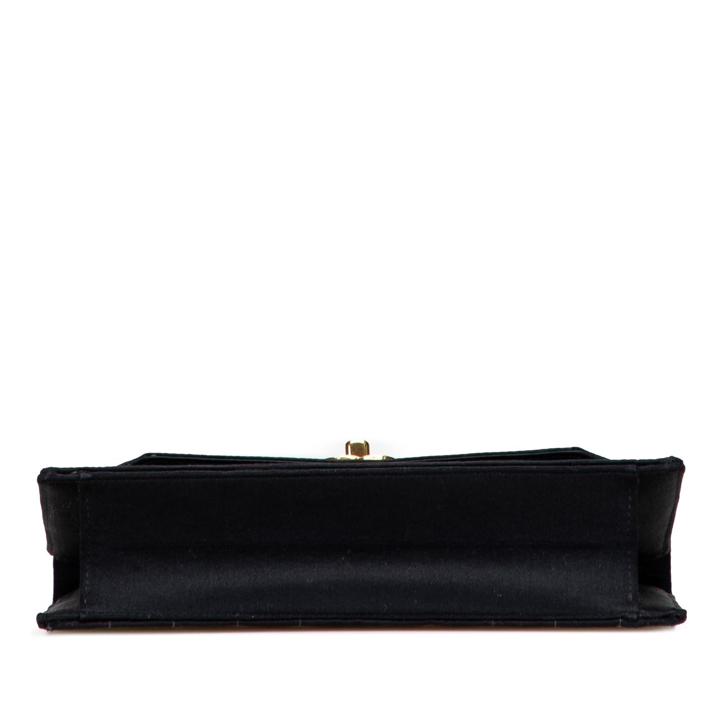 Chanel Gabrielle Satin Black Shoulder Bag