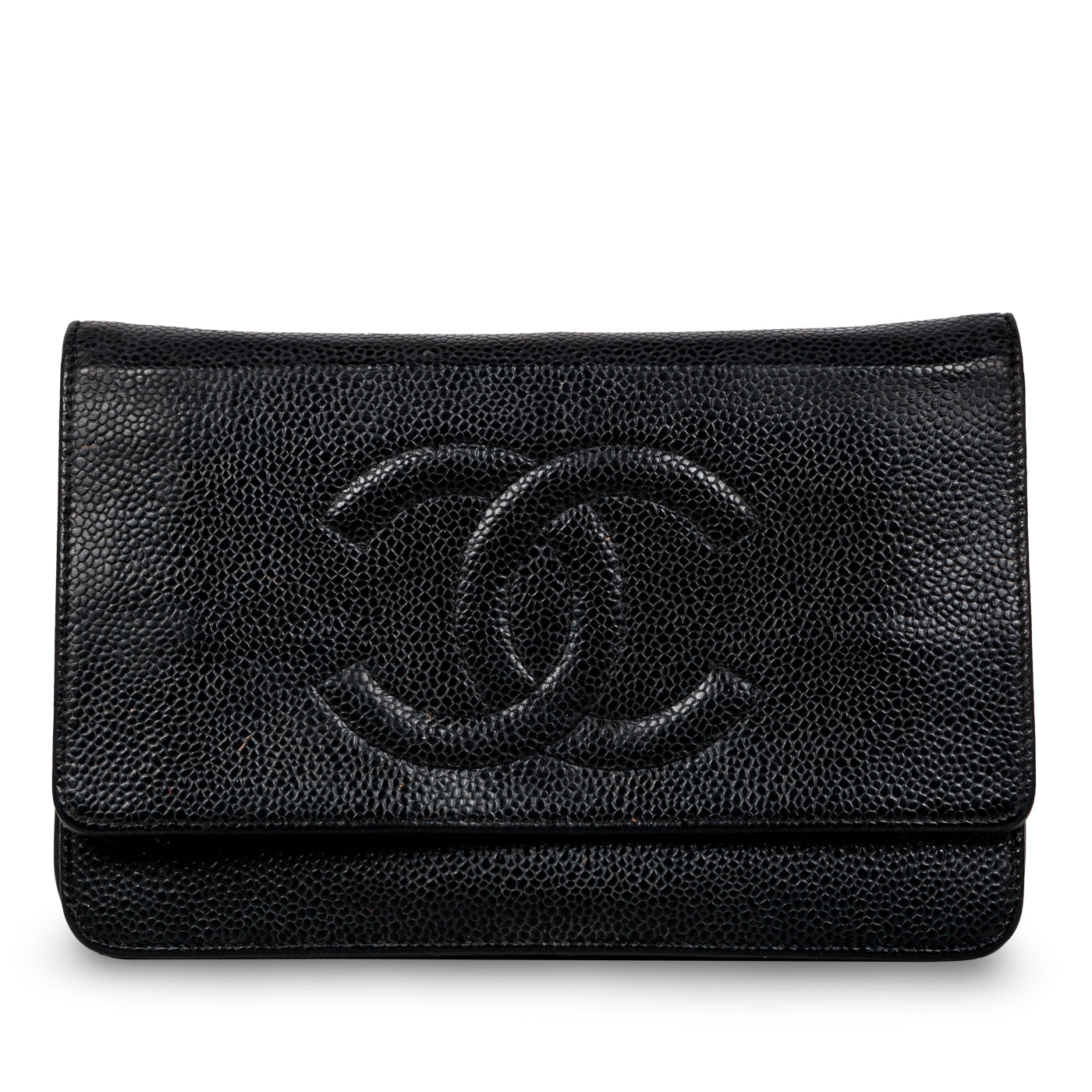 Chanel Wallet On Chain Caviar Black Crossbody Style 3