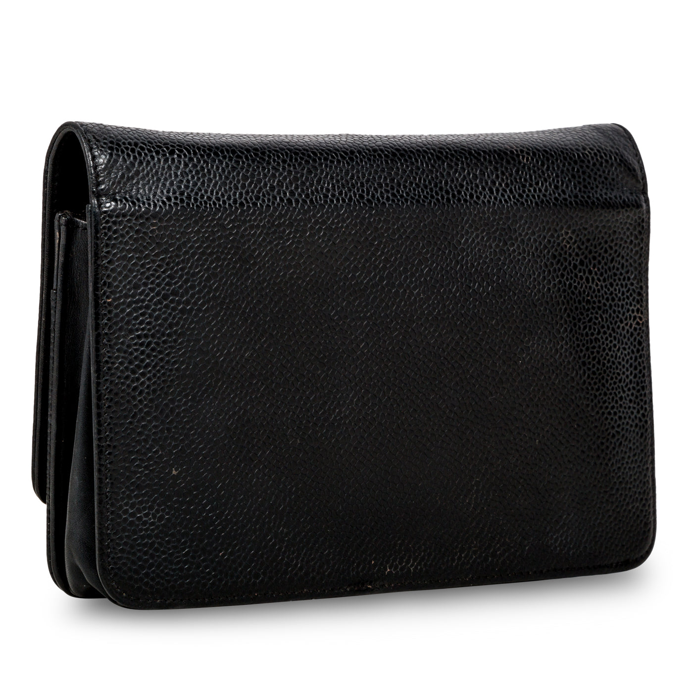 Chanel Wallet On Chain Caviar Black Crossbody Style 3