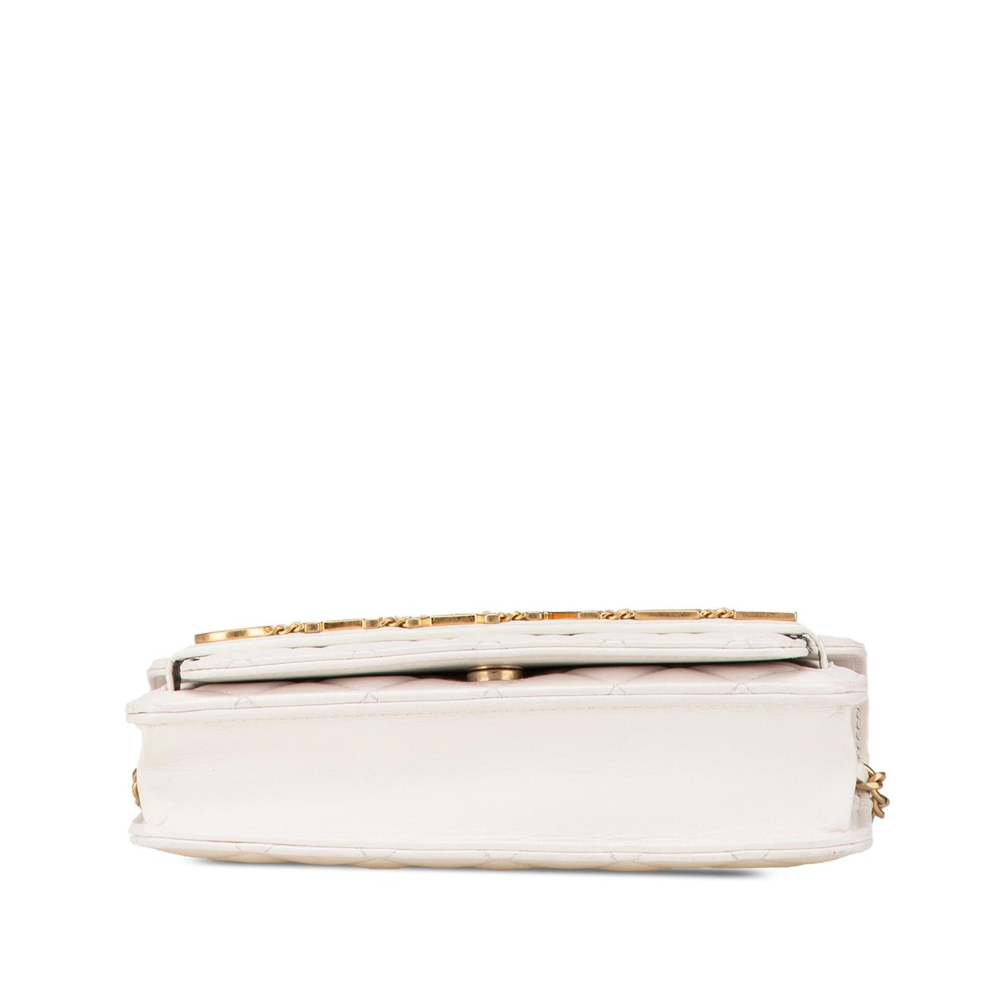 Chanel Calfskin Enchained Flap Wallet On Chain