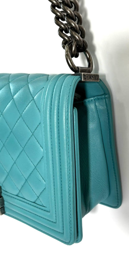 Chanel Boy Medium Quilted Calfskin Shoulder Bag