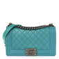 Chanel Boy Medium Quilted Calfskin Shoulder Bag
