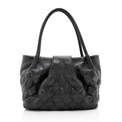 Chanel Small Calfskin Luxury Tote