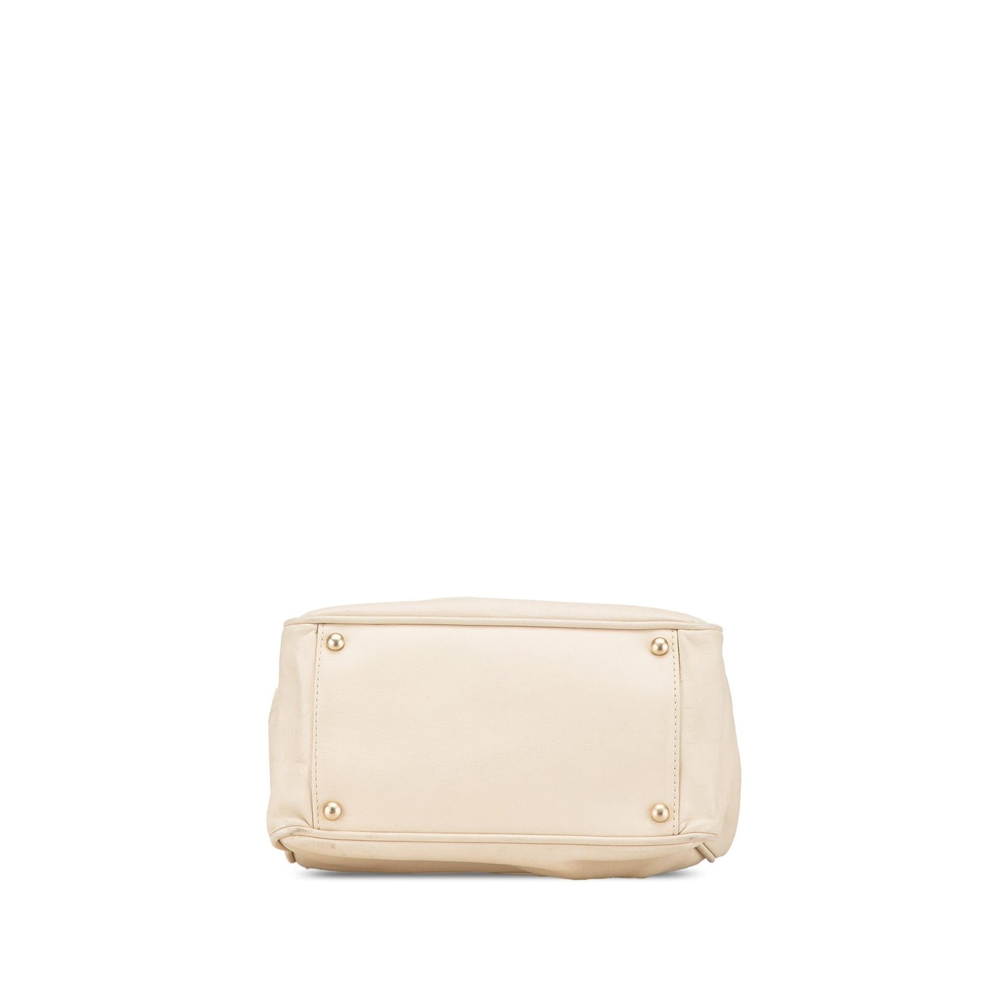 Chanel Camellia Lambskin Logo Tote