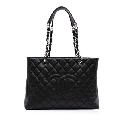 Chanel Gabrielle Caviar Black Tote Bag Style 8