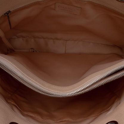 Chanel Gabrielle Caviar Brown Tote Bag Style 5