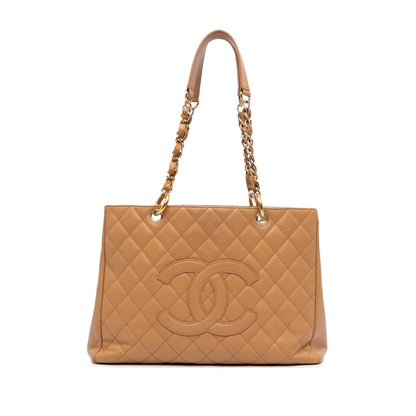 Chanel Gabrielle Caviar Brown Tote Bag Style 6