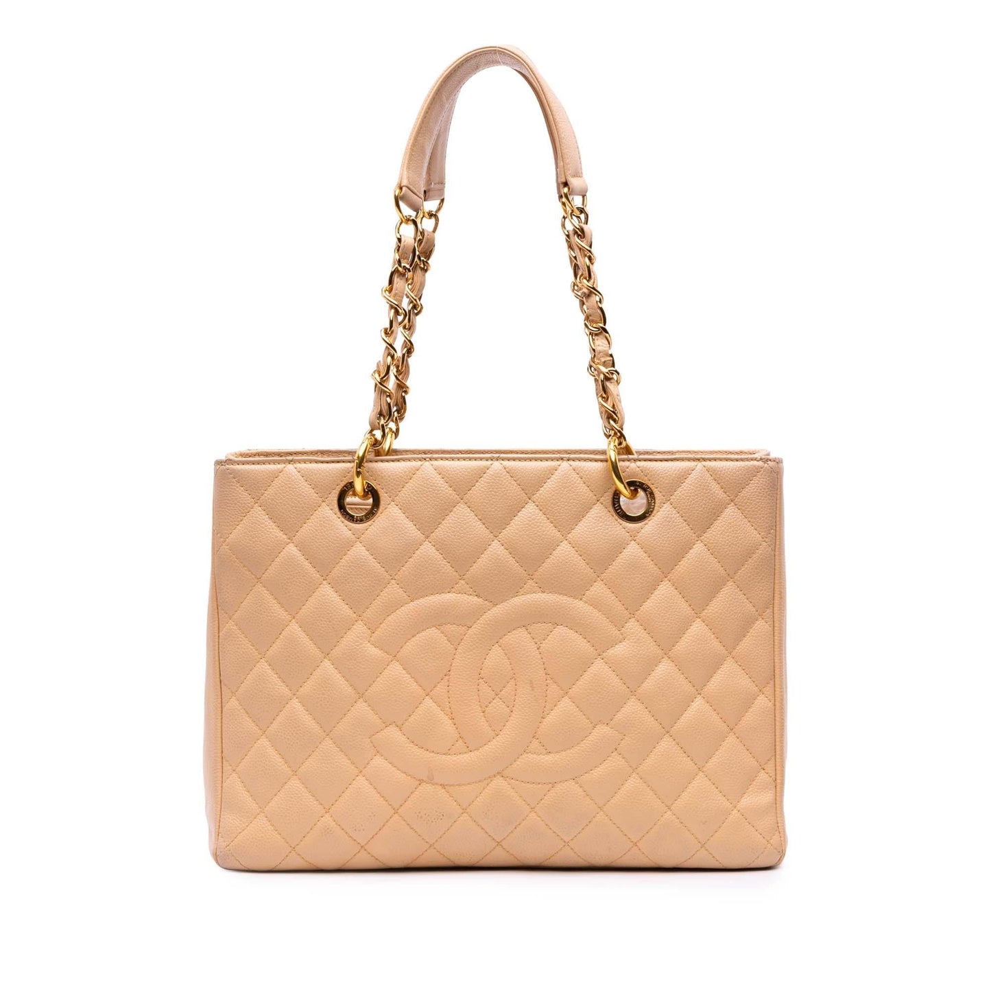 Chanel Gabrielle Caviar Brown Tote Bag Caviar