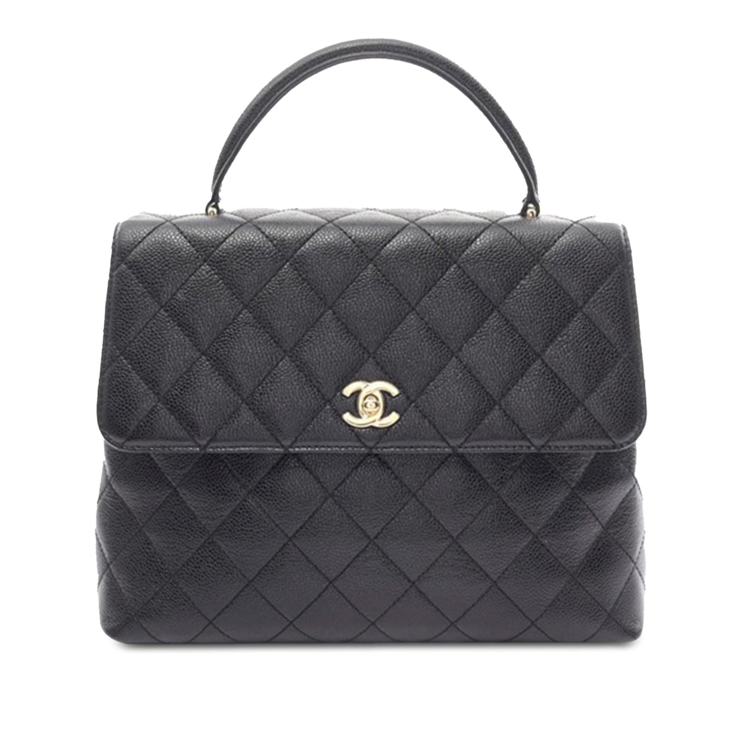 Chanel Gabrielle Caviar Black Shoulder Bag Style 12