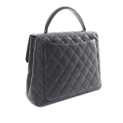 Chanel Caviar Kelly Top Handle Bag