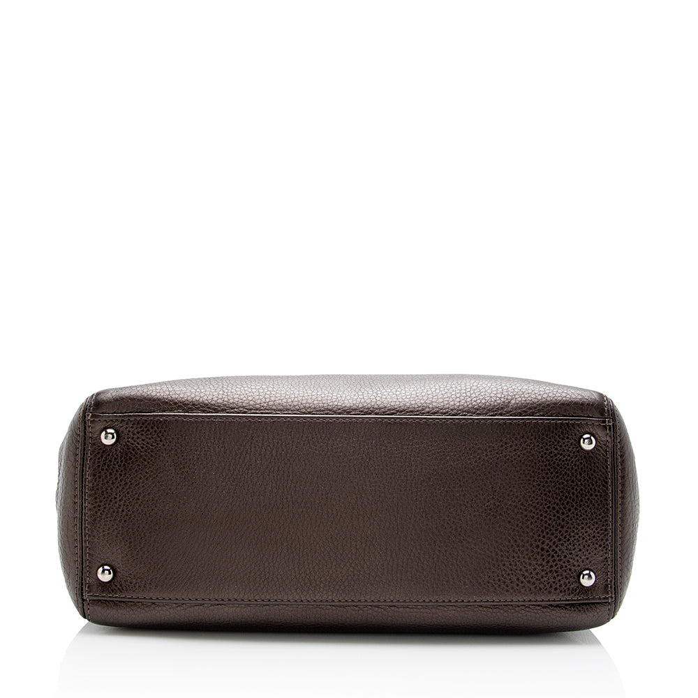 Chanel Caviar Leather Cerf Classic Executive Small Tote (SHF-15194)