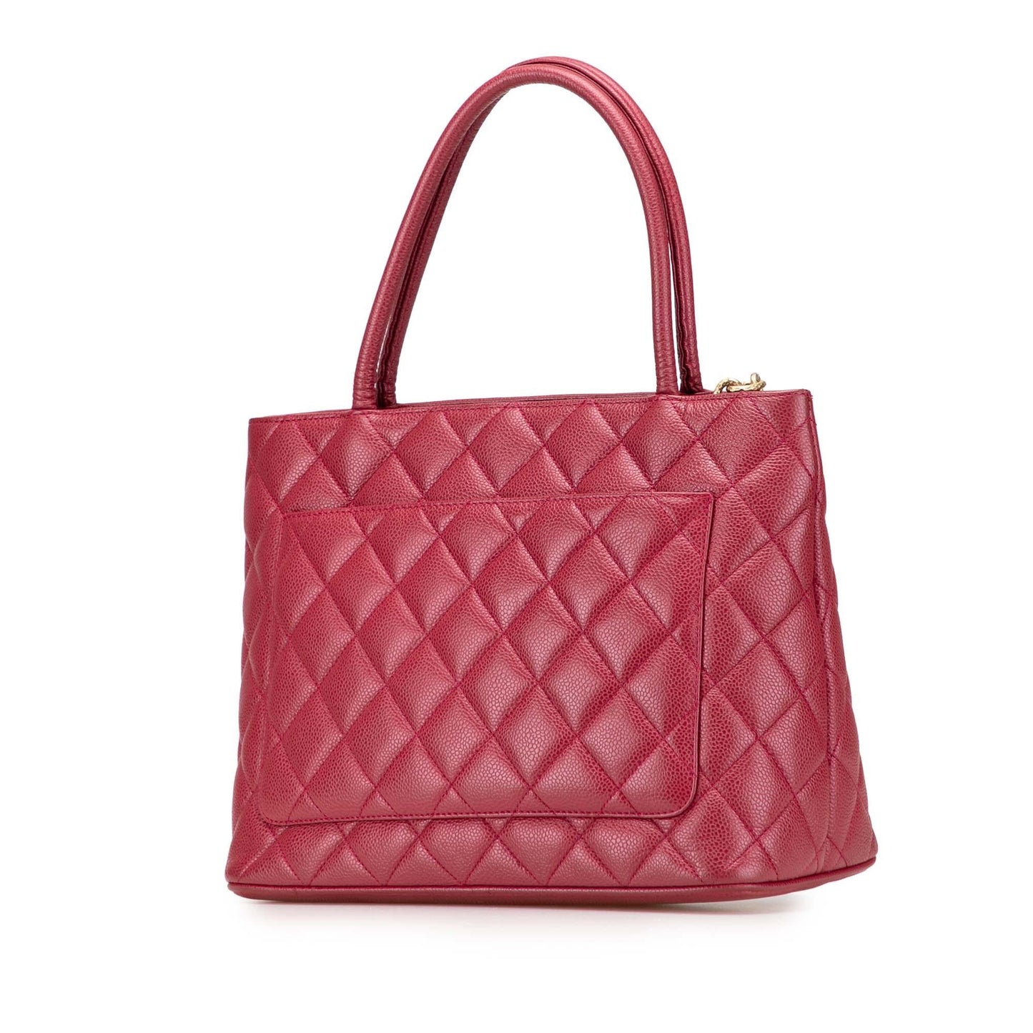 Chanel Gabrielle Caviar Red Tote Bag Caviar