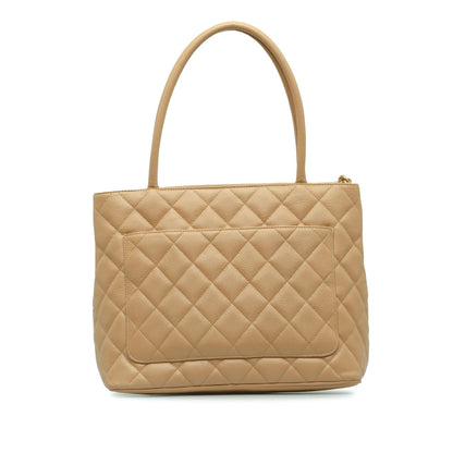 Chanel Gabrielle Caviar Brown Tote Bag