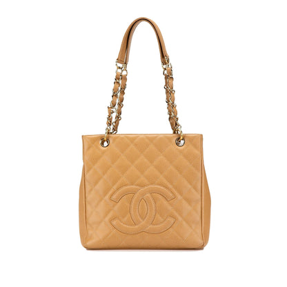 Chanel Caviar Petite Shopping Tote