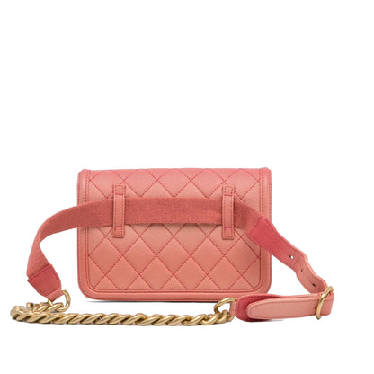 Chanel Gabrielle Caviar Pink Shoulder Bag Style 4
