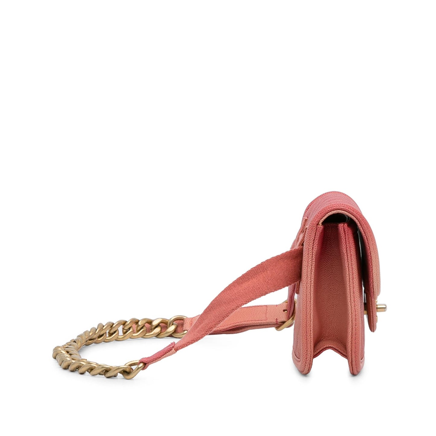 Chanel Gabrielle Caviar Pink Shoulder Bag Caviar