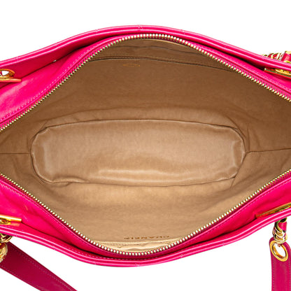 Chanel Gabrielle Lambskin Pink Tote Bag