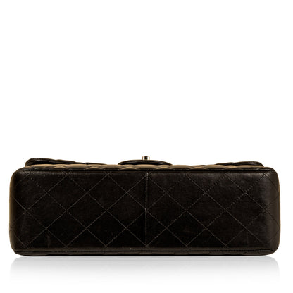 Chanel Classic Flap Lambskin Black Shoulder Bag Style 54