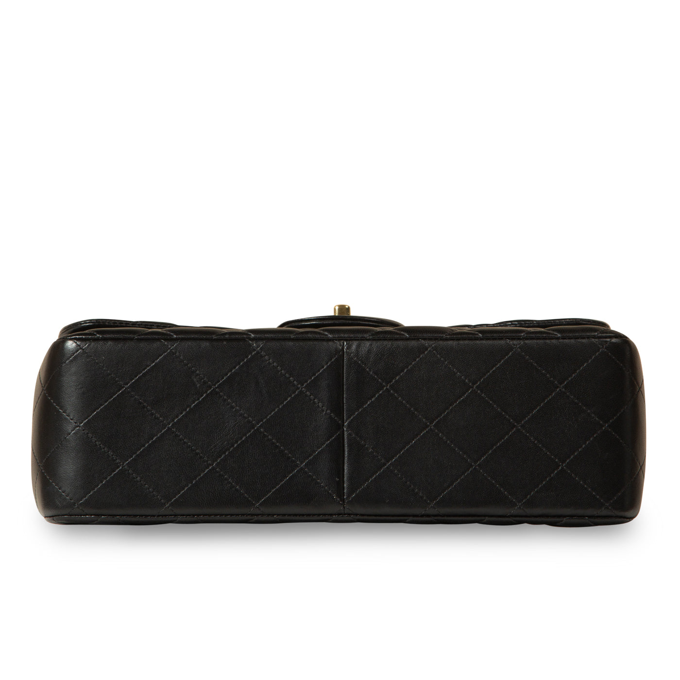 Chanel Classic Flap Lambskin Black Shoulder Bag Style 48